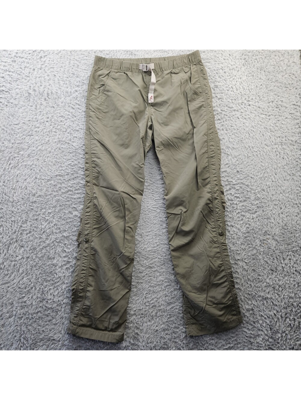 GRAMICCI Womens Roll Up G Pants Belted Hiking Nylon Medium X 33 (fits 32-33x33)